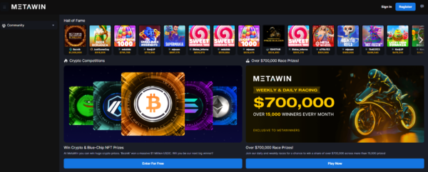 Metawin Crypto Casino Script