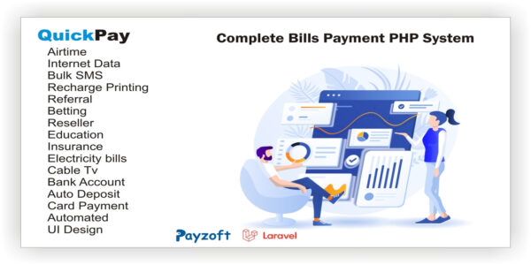 Quickpay - Complete Bills Payment PHP Script