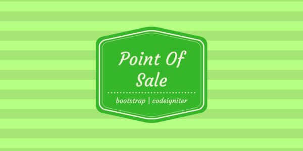 POS Billing Script PHP