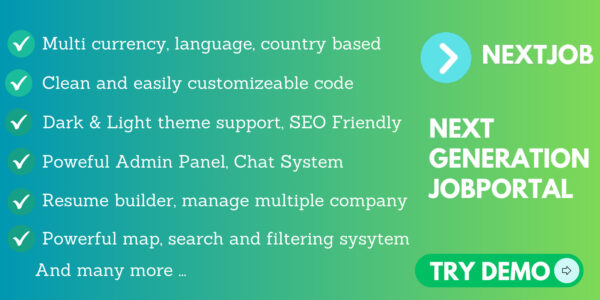 NextJob - Laravel Vue Job Board - Job Portal