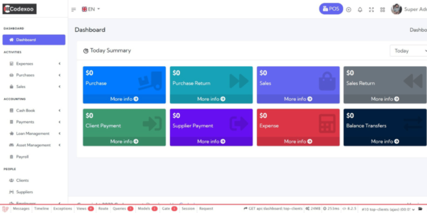 Complete POS with Inventory Management & HRM System