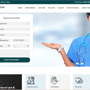 Hospital and Clinic Management System in PHP with Source Code